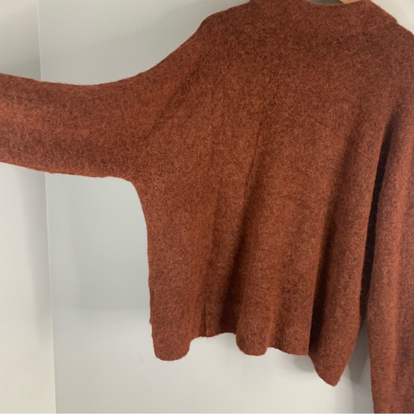 Madewell Carrabelle Polo Cardigan Sweater Knit Button Merino Wool Alpaca XXL 2X - Picture 10 of 10